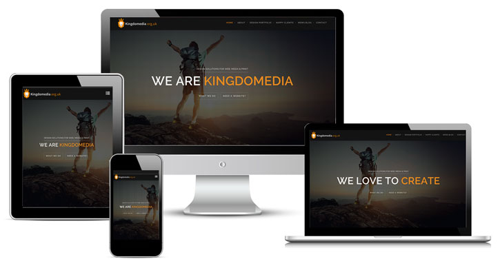 Responsive websites by Kingdomedia