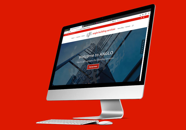 New website launching soon for Anglo Building Services by Kingdomedia