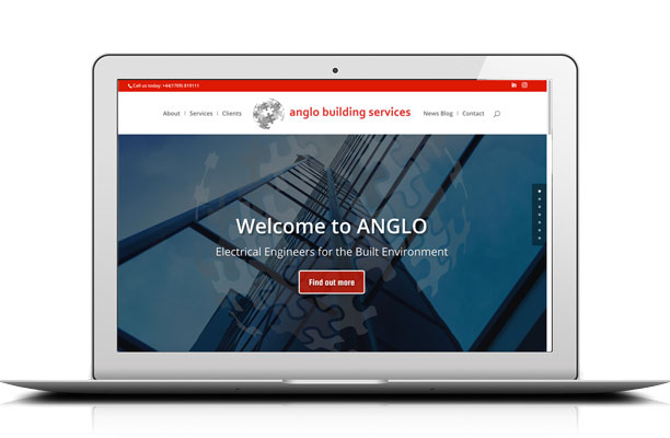Anglo Building Services – website goes live!