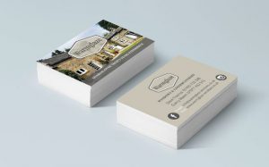 Business Cards as part of branding for Warmglaze Windows, Doors and Conservatories